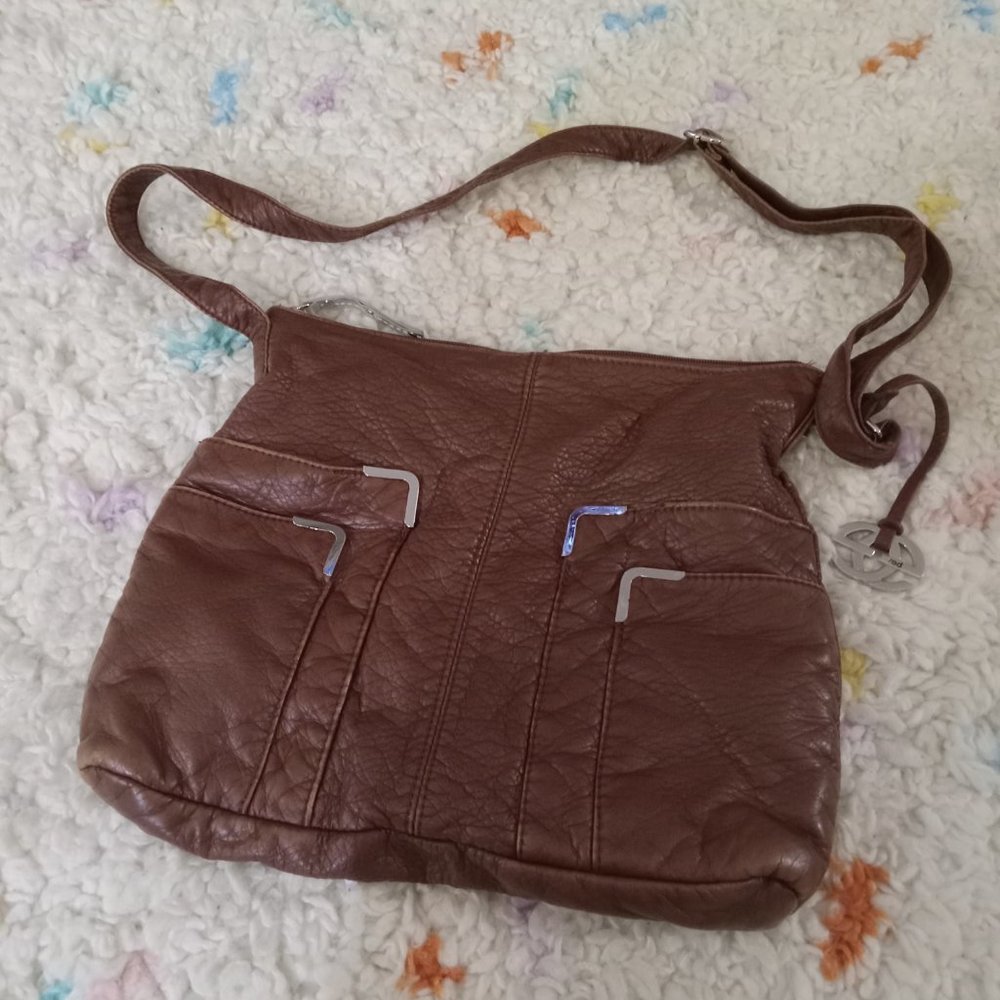 Red By Marc Ecko Leather Shoulder Bag
